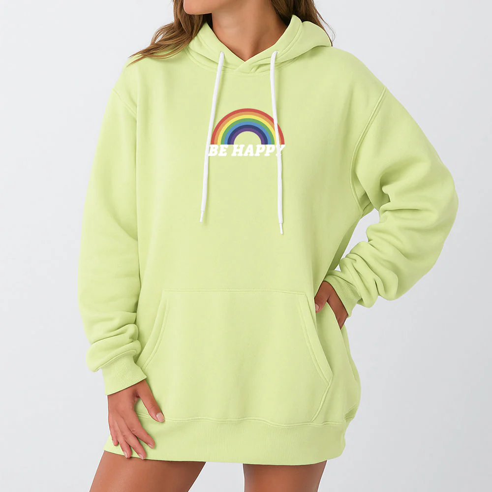 Be Happy Giant Hoodie - Image 19