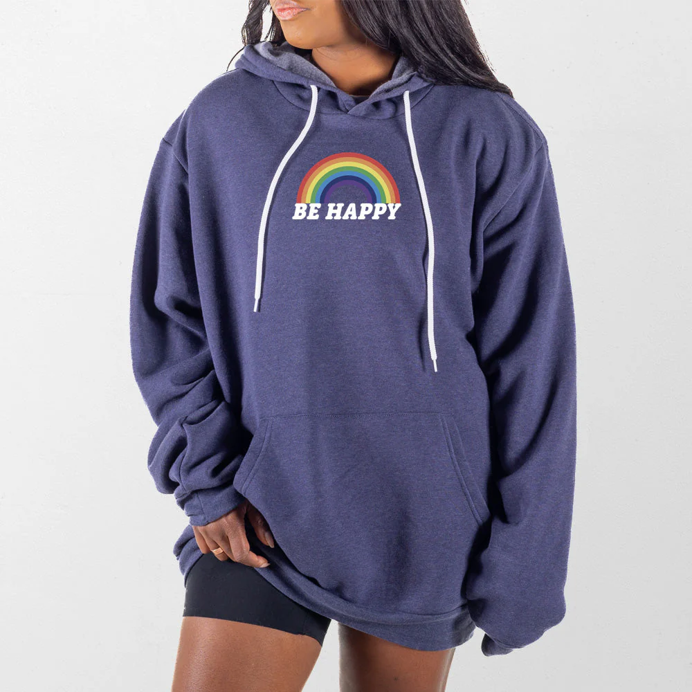 Be Happy Giant Hoodie - Image 8