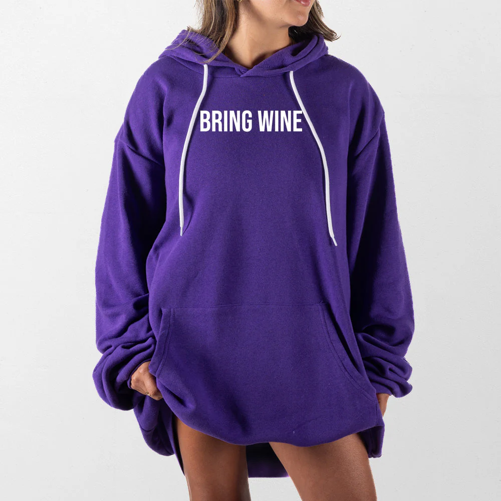 Bring Wine Giant Hoodie - Image 11