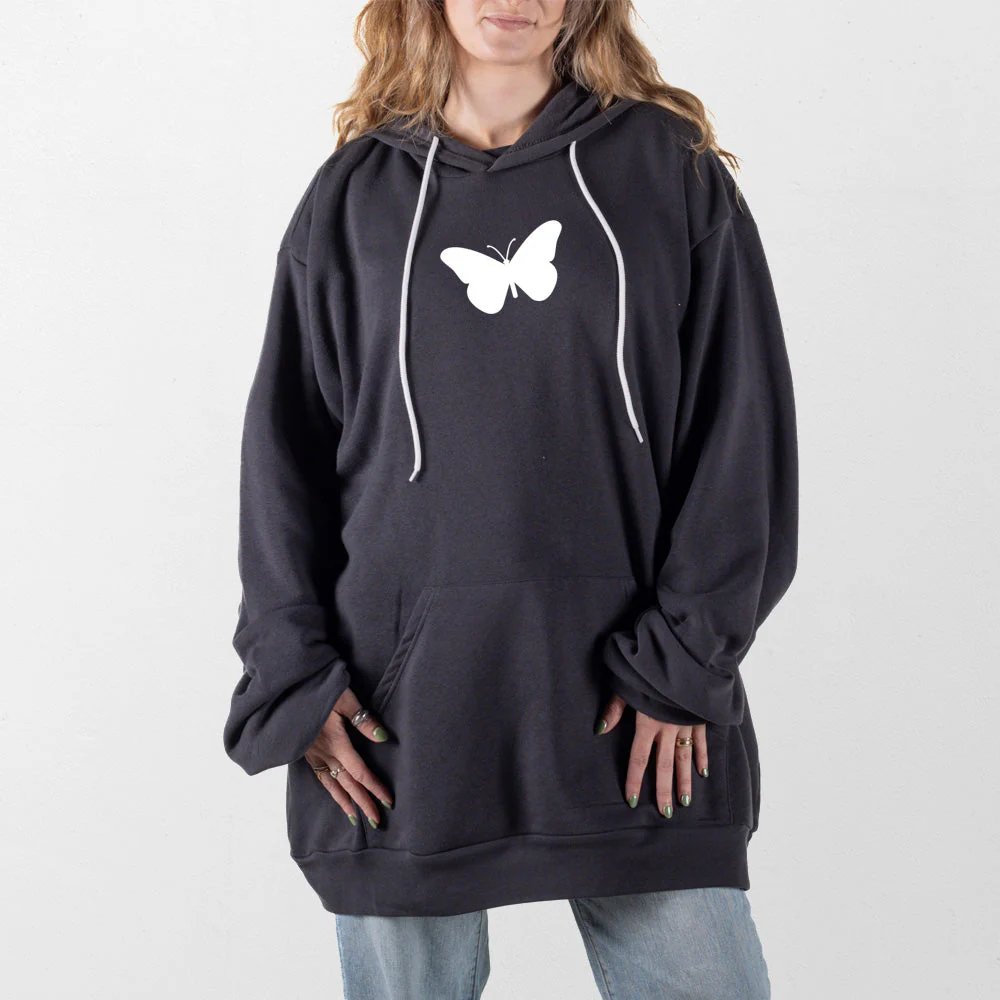 Butterfly Outline Giant Hoodie - Image 10