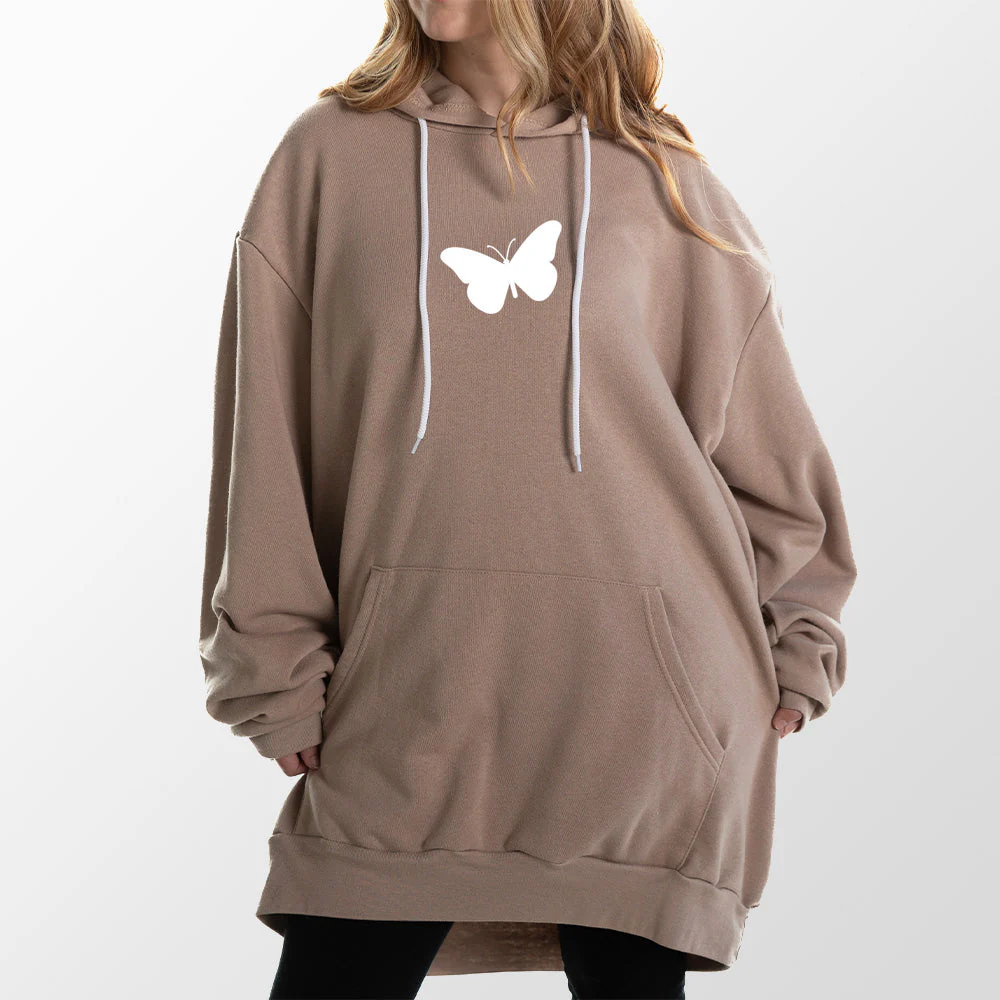 Butterfly Outline Giant Hoodie - Image 15
