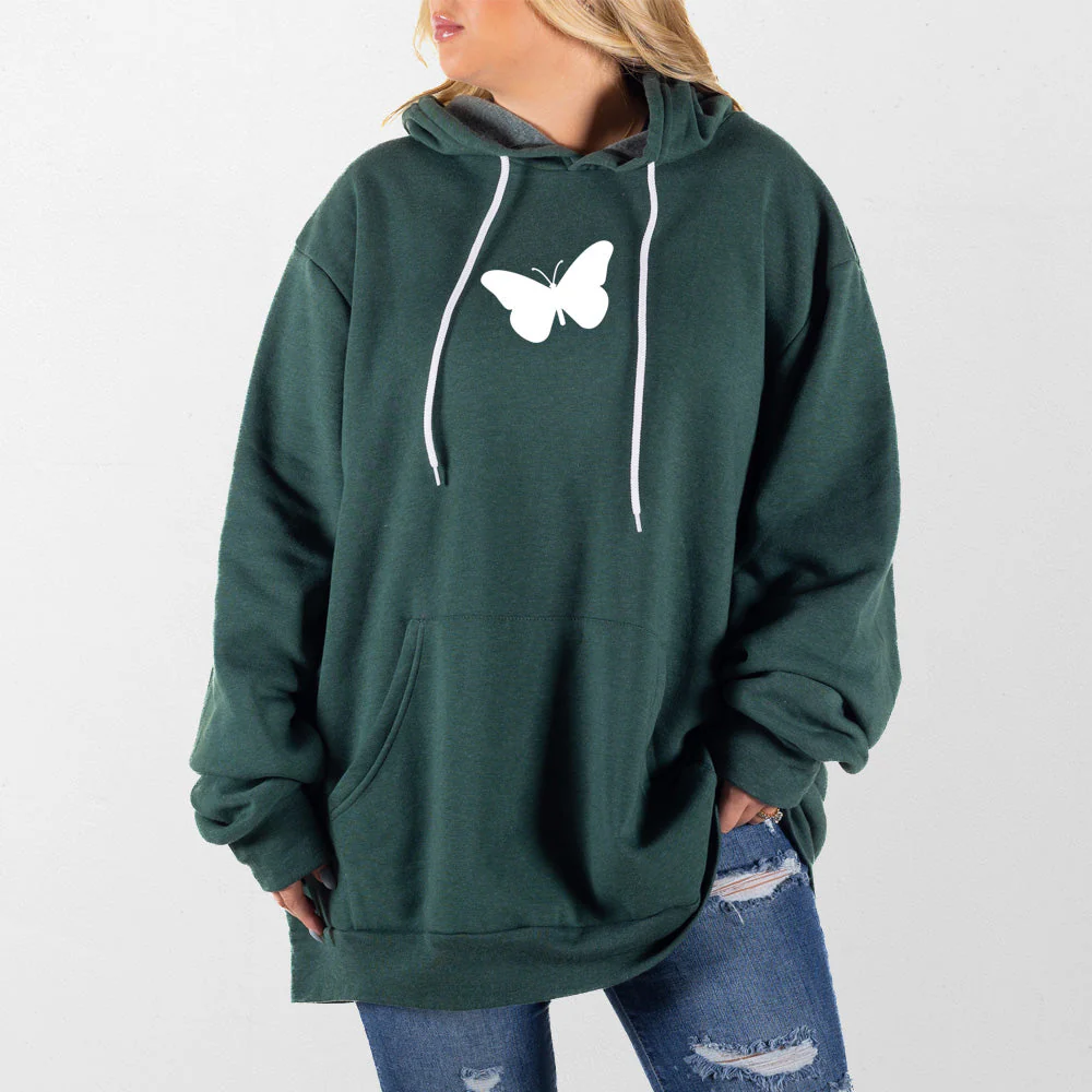 Butterfly Outline Giant Hoodie - Image 6