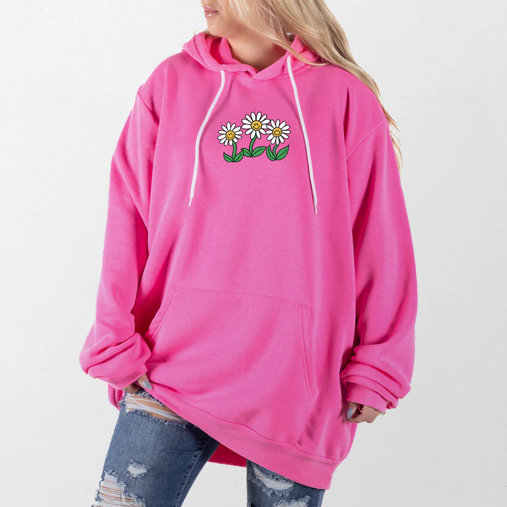 Daisy Flowers Giant Hoodie - Image 14