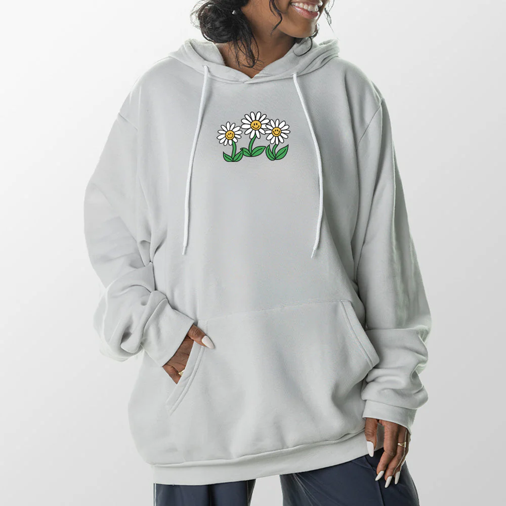 Daisy Flowers Giant Hoodie - Image 18