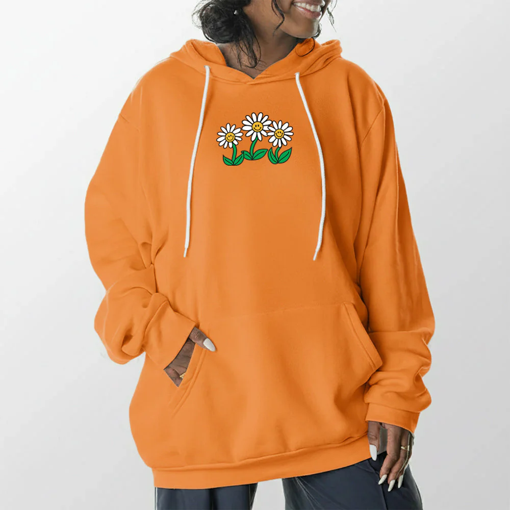 Daisy Flowers Giant Hoodie - Image 20