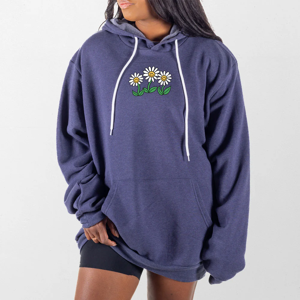 Daisy Flowers Giant Hoodie - Image 8