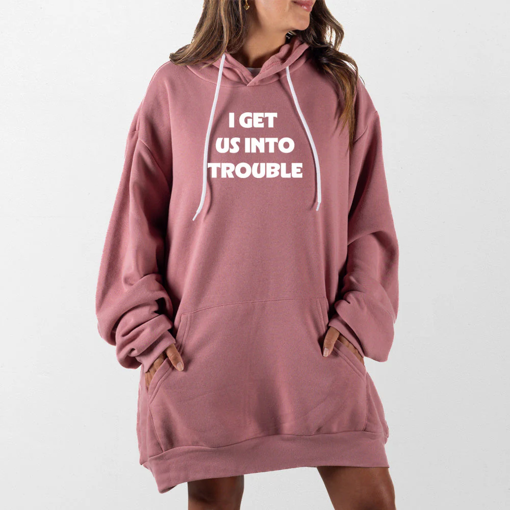 Into Trouble Giant Hoodie - Image 11