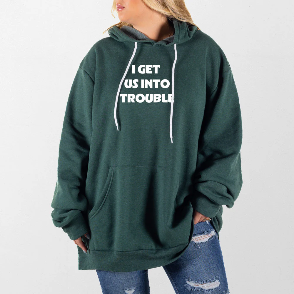 Into Trouble Giant Hoodie - Image 7