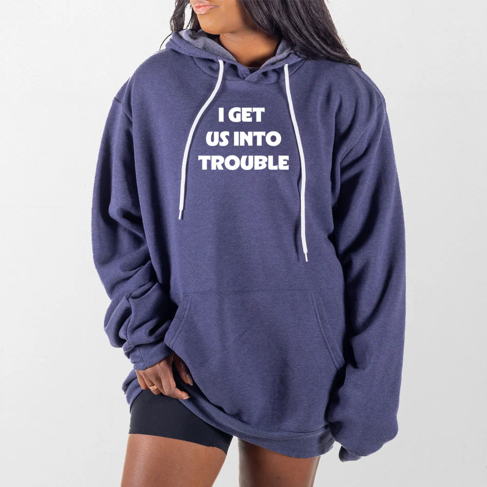 Into Trouble Giant Hoodie - Image 9