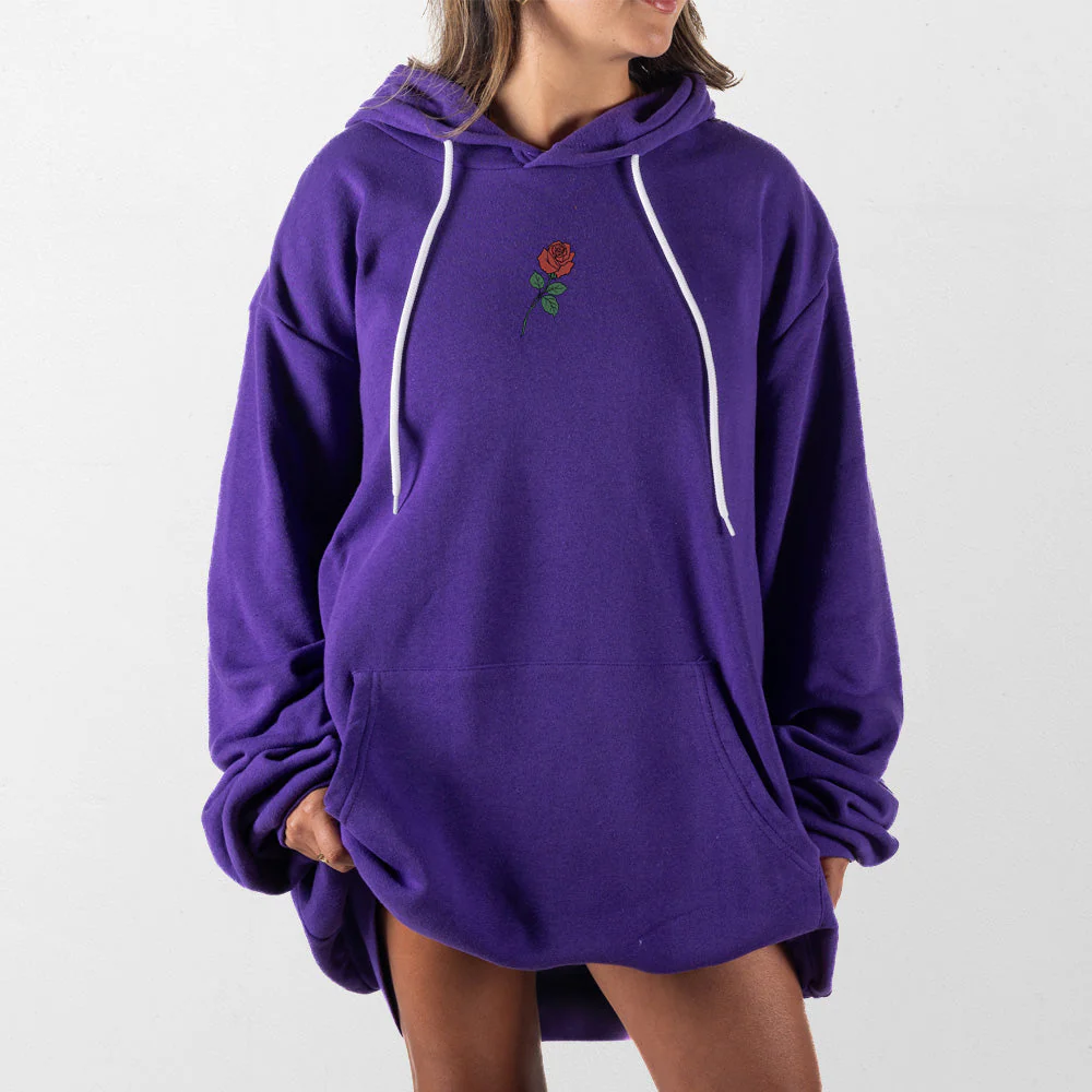 Red Rose Giant Hoodie - Image 13