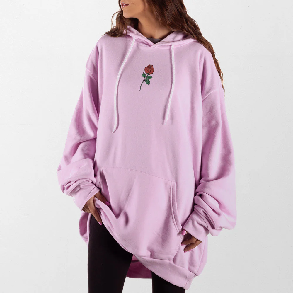 Red Rose Giant Hoodie - Image 6