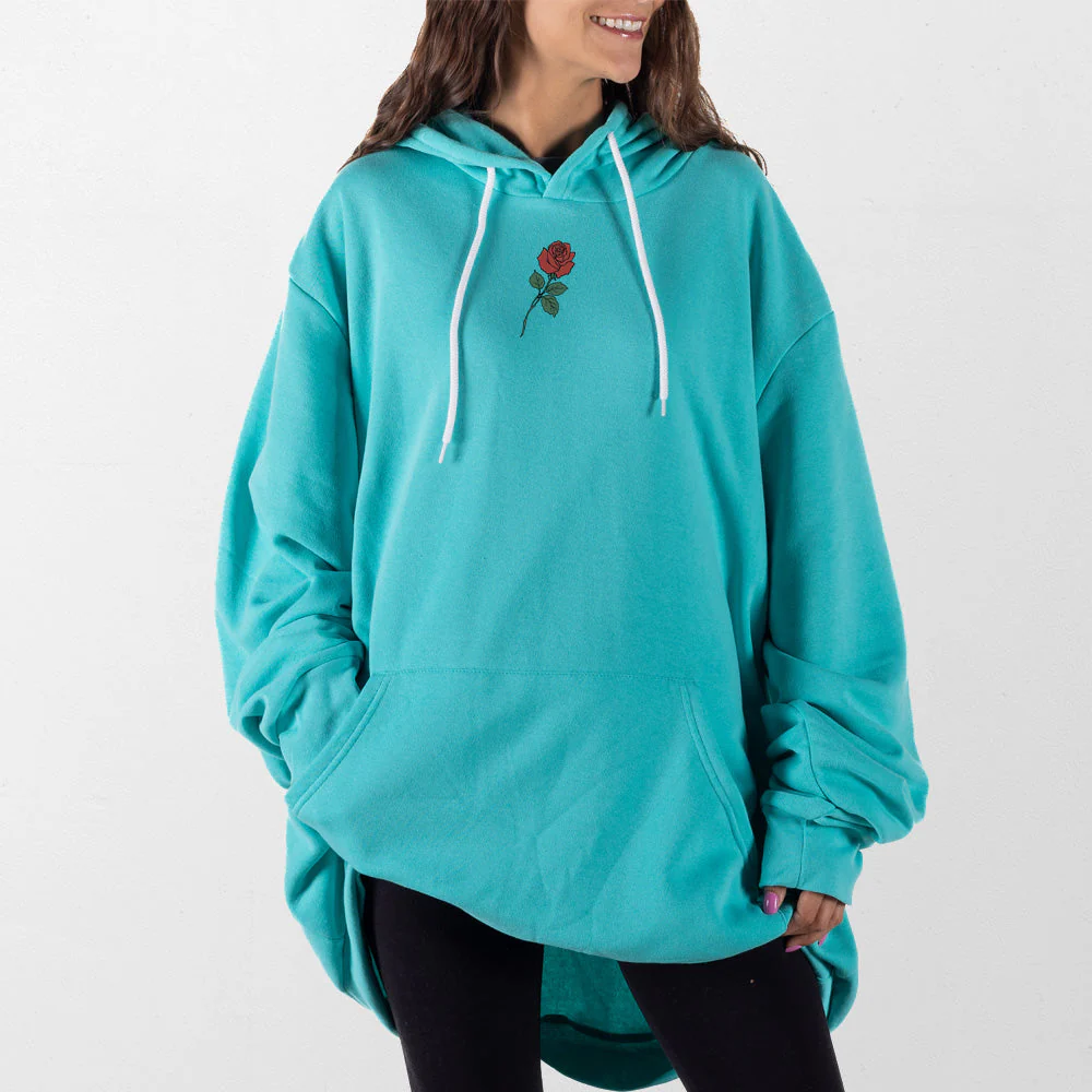 Red Rose Giant Hoodie - Image 9