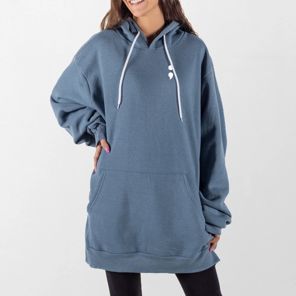 Semicolon Giant Hoodie - Image 3