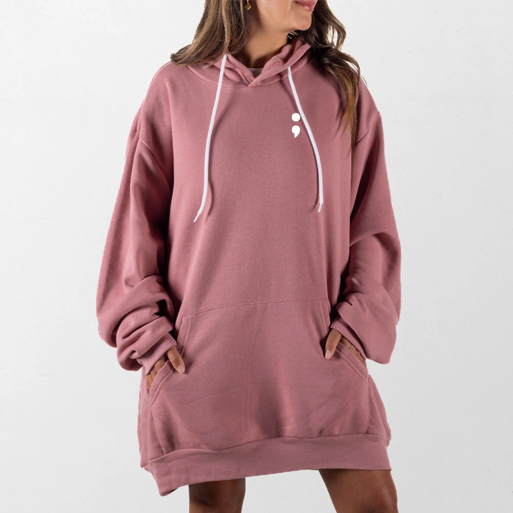 Semicolon Giant Hoodie - Image 9