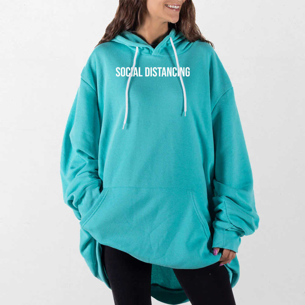 Social Distancing Giant Hoodie - Image 7