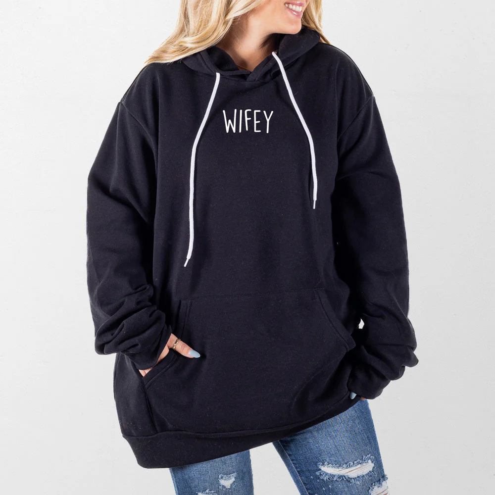 Wifey Giant Hoodie - Image 3