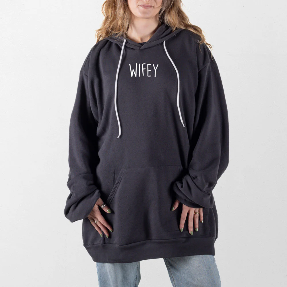 Wifey Giant Hoodie - Image 8